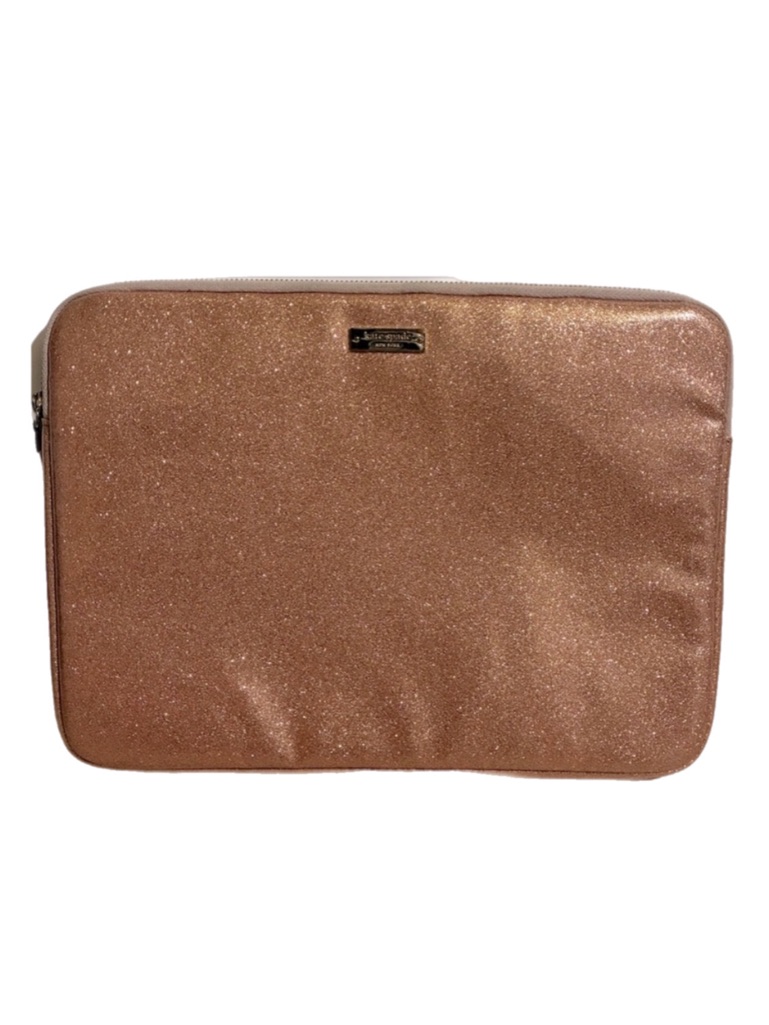 Kate Spade Padded 13” Sleeve Laptop Tablet Bag Pouch Rose Gold Carrier Feminine